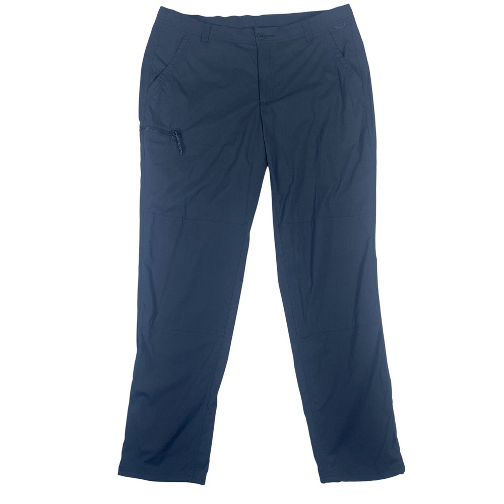 REI Co-op Hiking Pants Womens 16 Black‎ Sahara Stretch Straight Leg Outdoor